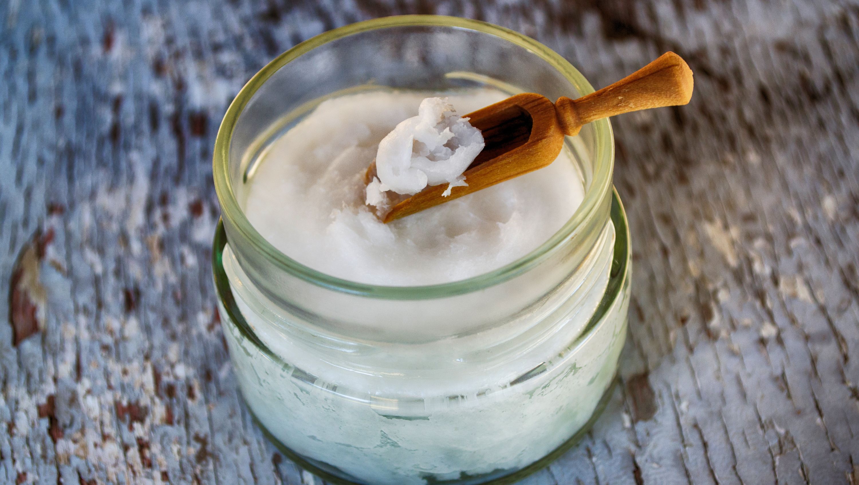 Melting Coconut Oil in a jar