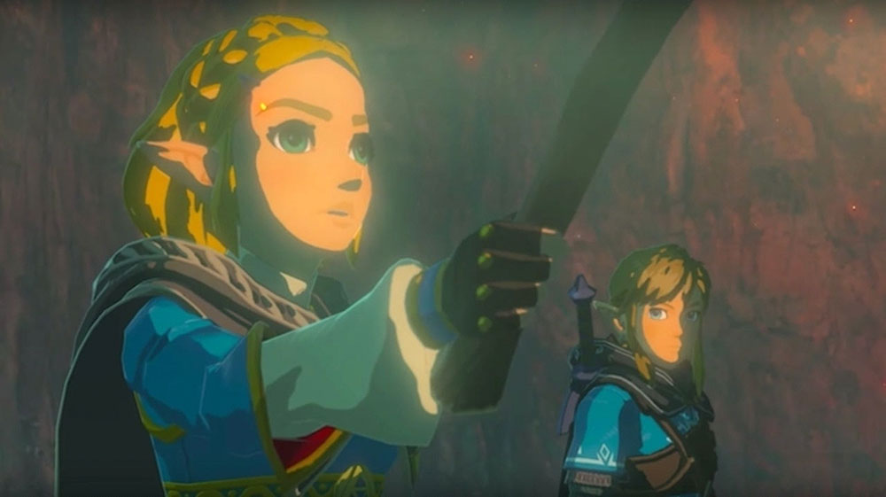 Scene from The Legend of Zelda: Breath of the Wild 2 Teaser Trailer