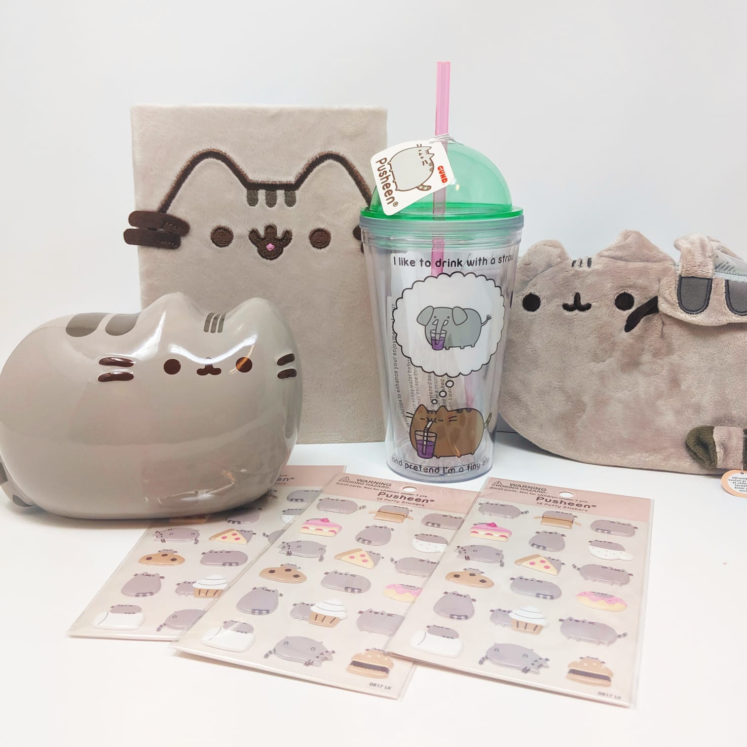 pusheen pizza steps