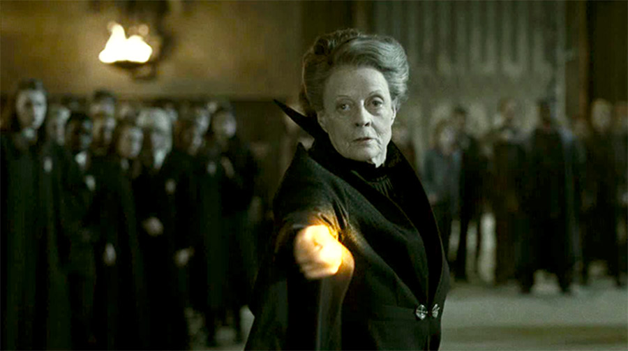 McGonagall Battles Snape