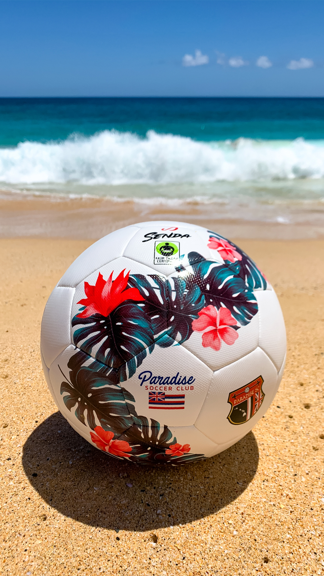 Senda Paradise Custom Soccer Ball