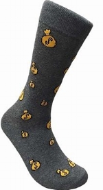 Mens Mr. money Bag Dress Socks
