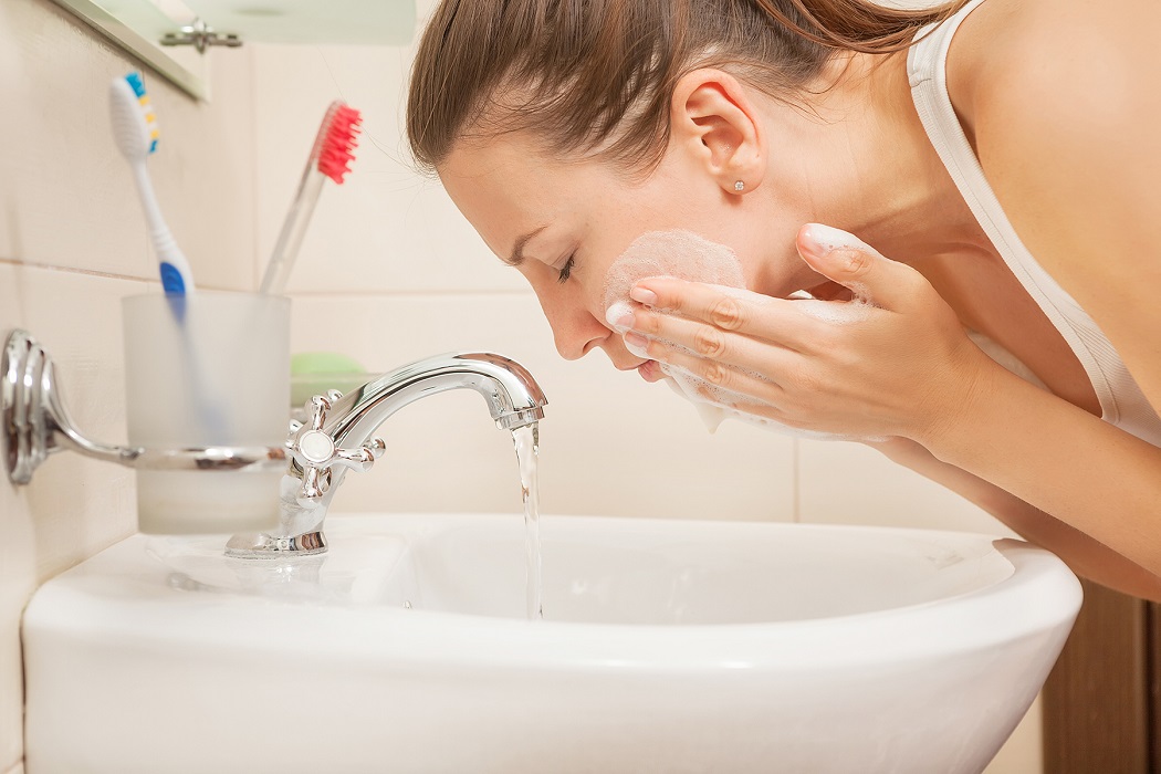 Washing your face is the most important part of the perfect routine.