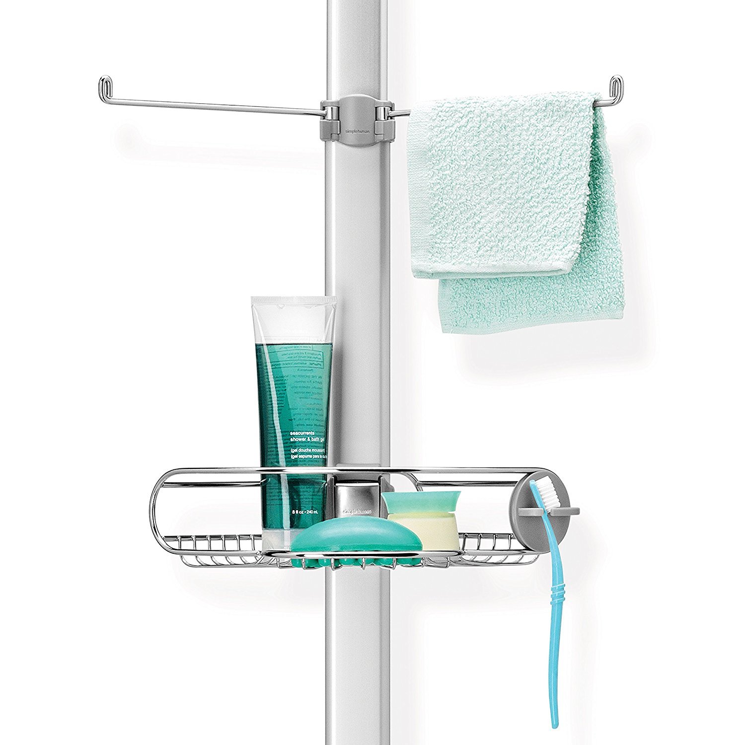 Tenby Living Corner Shower Caddy