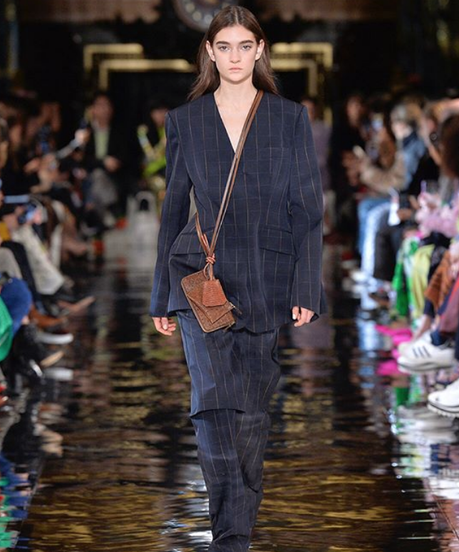 blue stella mccartney womens suit
