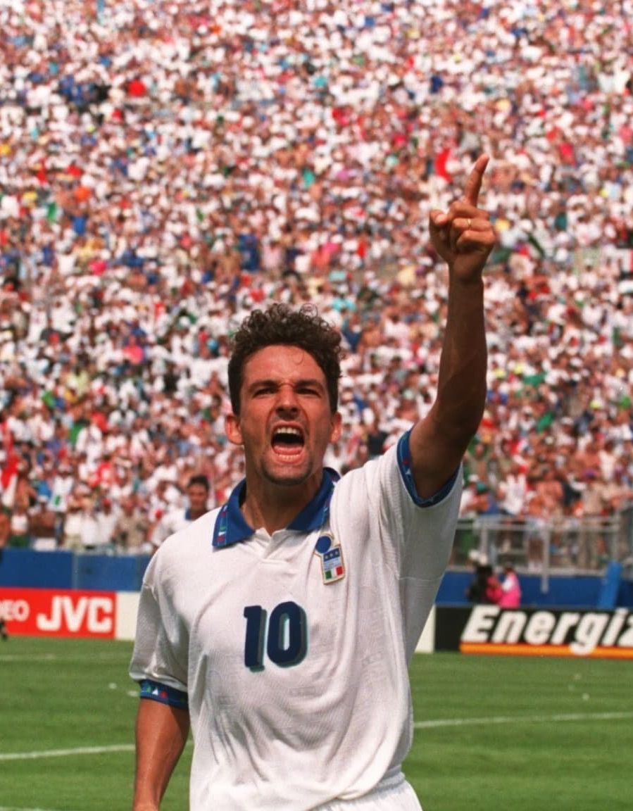 Maillot Italie 1994 tout ce que vous ne saviez pas sur Baggio !