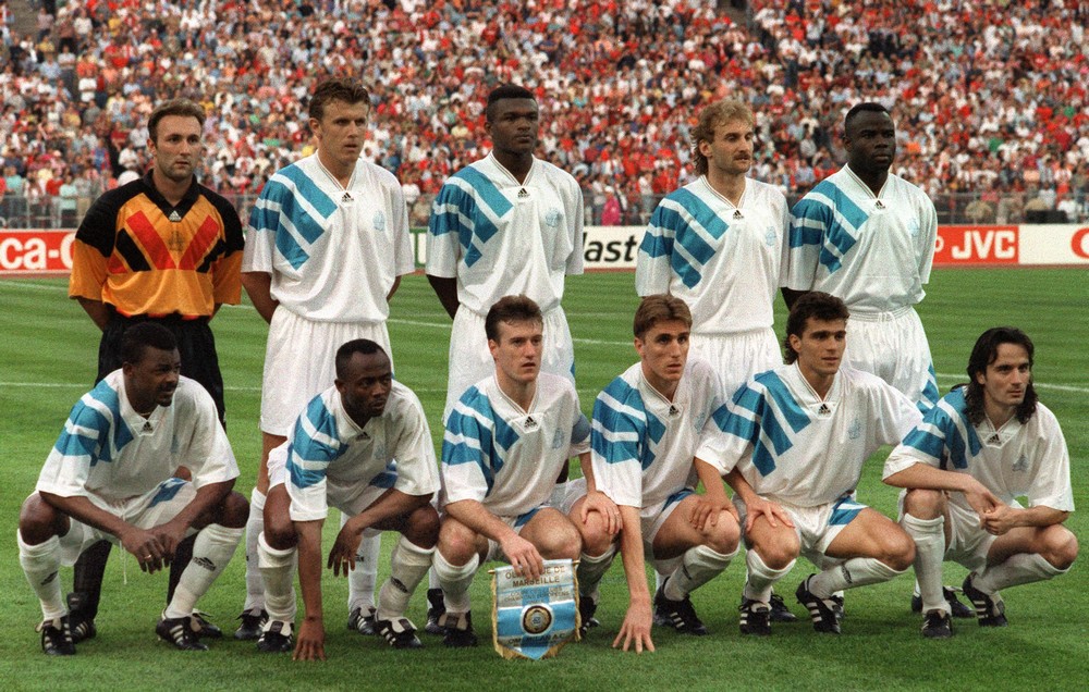 Olympique de Marseille 1993 les premiers à jamais !
