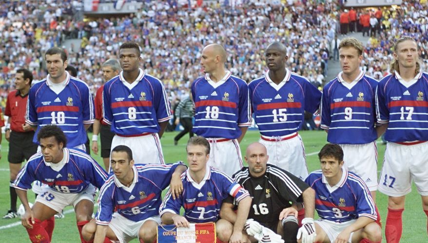 Maillots de légence - France 98
