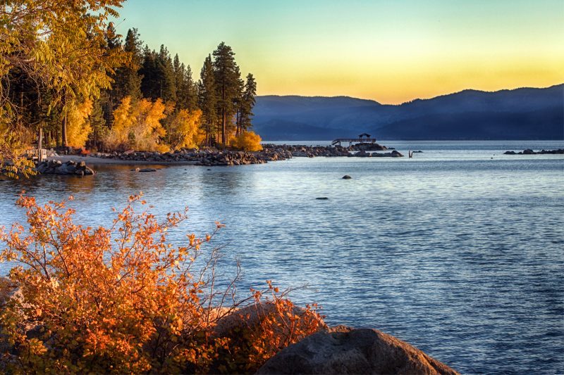 Fall on Lake Tahoe 