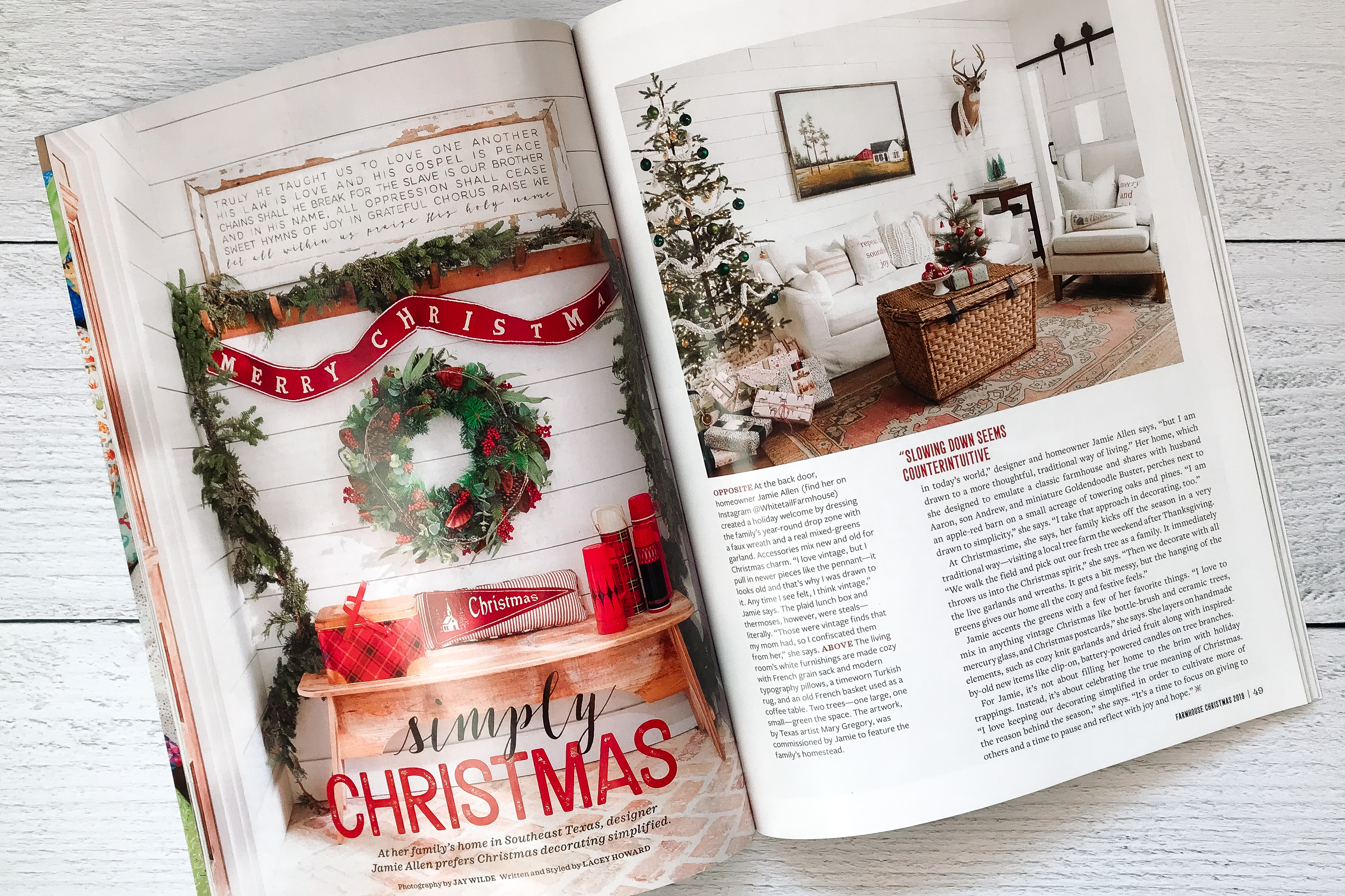 Better Homes and Garden's Farmhouse Christmas