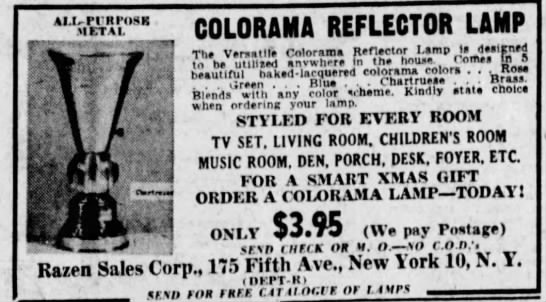 Colorama Lamp 1